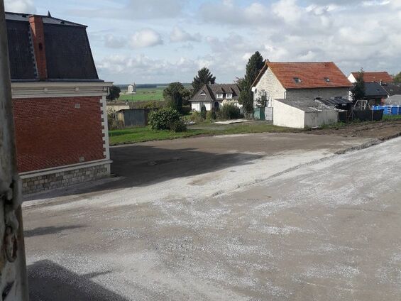 Travaux de construction du pôle scolaire 07 octobre 2021