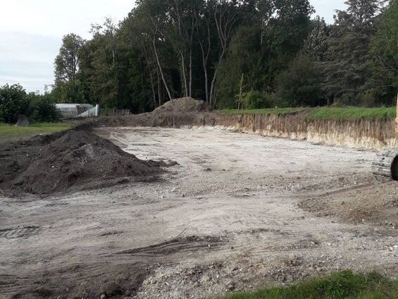 Travaux de construction du pôle scolaire 30 septembre 2021 Travaux de construction du pôle scolaire 30 septembre 2021