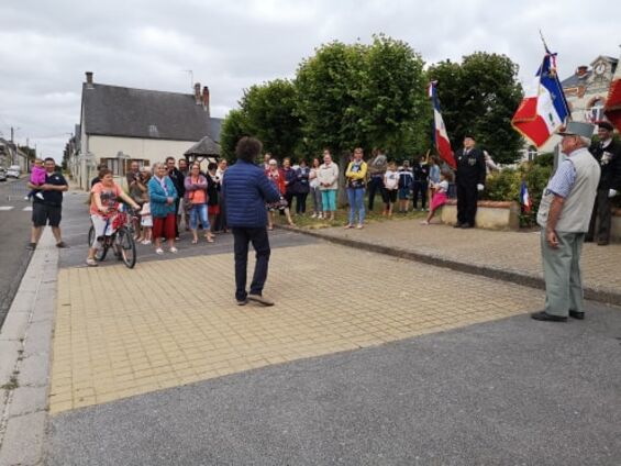 Cérémonie 14 Juillet 2019 devant le monument aux morts de LA SELVE Cérémonie 14 Juillet 2019 devant le monument aux morts de LA SELVE