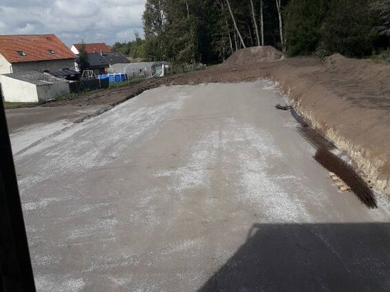 Travaux de construction du pôle scolaire 07 octobre 2021