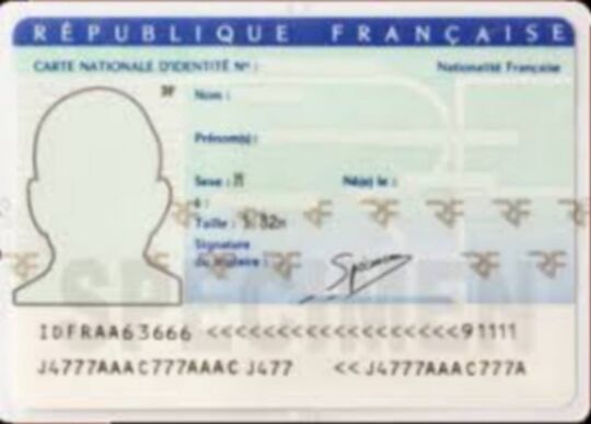 Carte identité