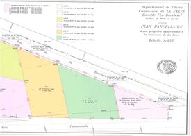 Plan des parcelles de terrains à vendre à La Selve