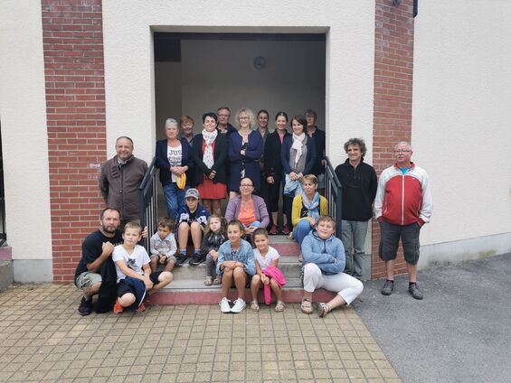 Groupe participant aux promenades Groupe participant aux promenades