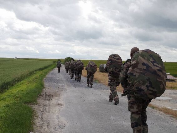 Militaires du 24éme régiment d'infanterie