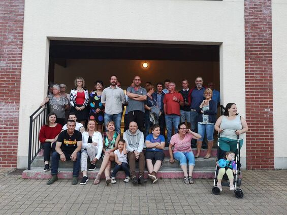 Photo de groupe fête des voisins 2019