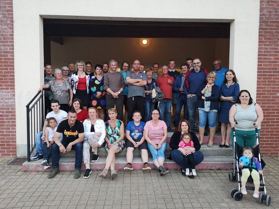 Photo de groupe fête des voisins 2019