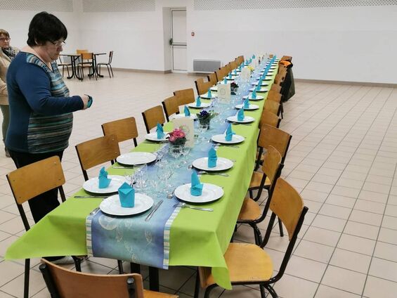 Préparation de la table Préparation de la table