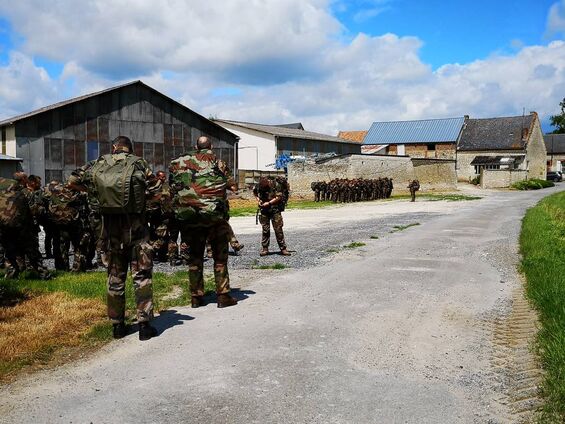 Militaires du 24éme régiment d'infanterie